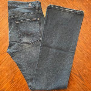 7 For All Mankind Men's Bootcut Jeans, 30x34, Like New